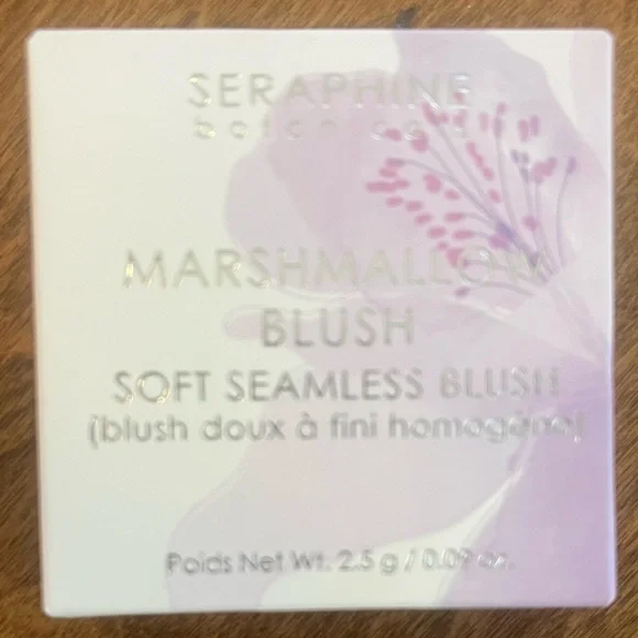🌻 Seraphine Botanicals Marshmallow Blush in Soft Pink New in Box - Picture 2 of 3